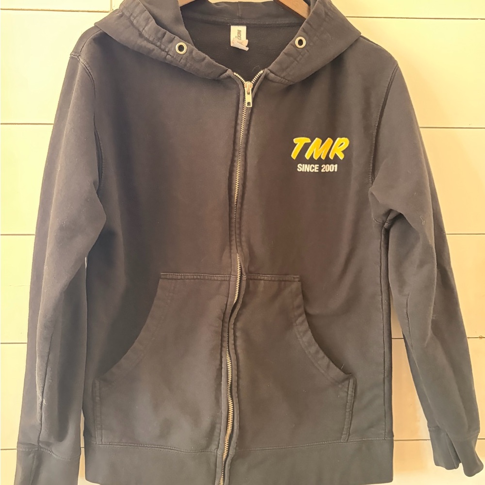Third Man Records, Small Black, zipped-up Hoodie